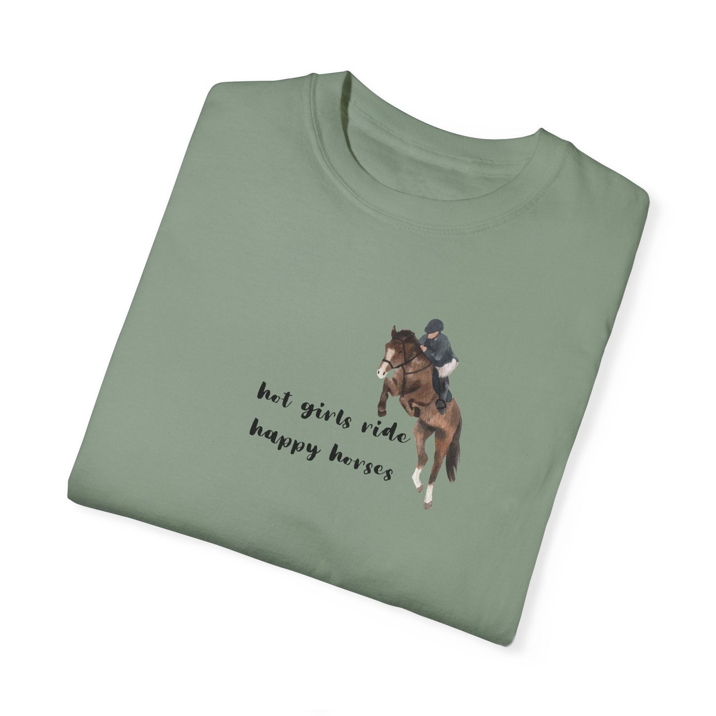 Hot Girls Ride Happy Horses T-shirt