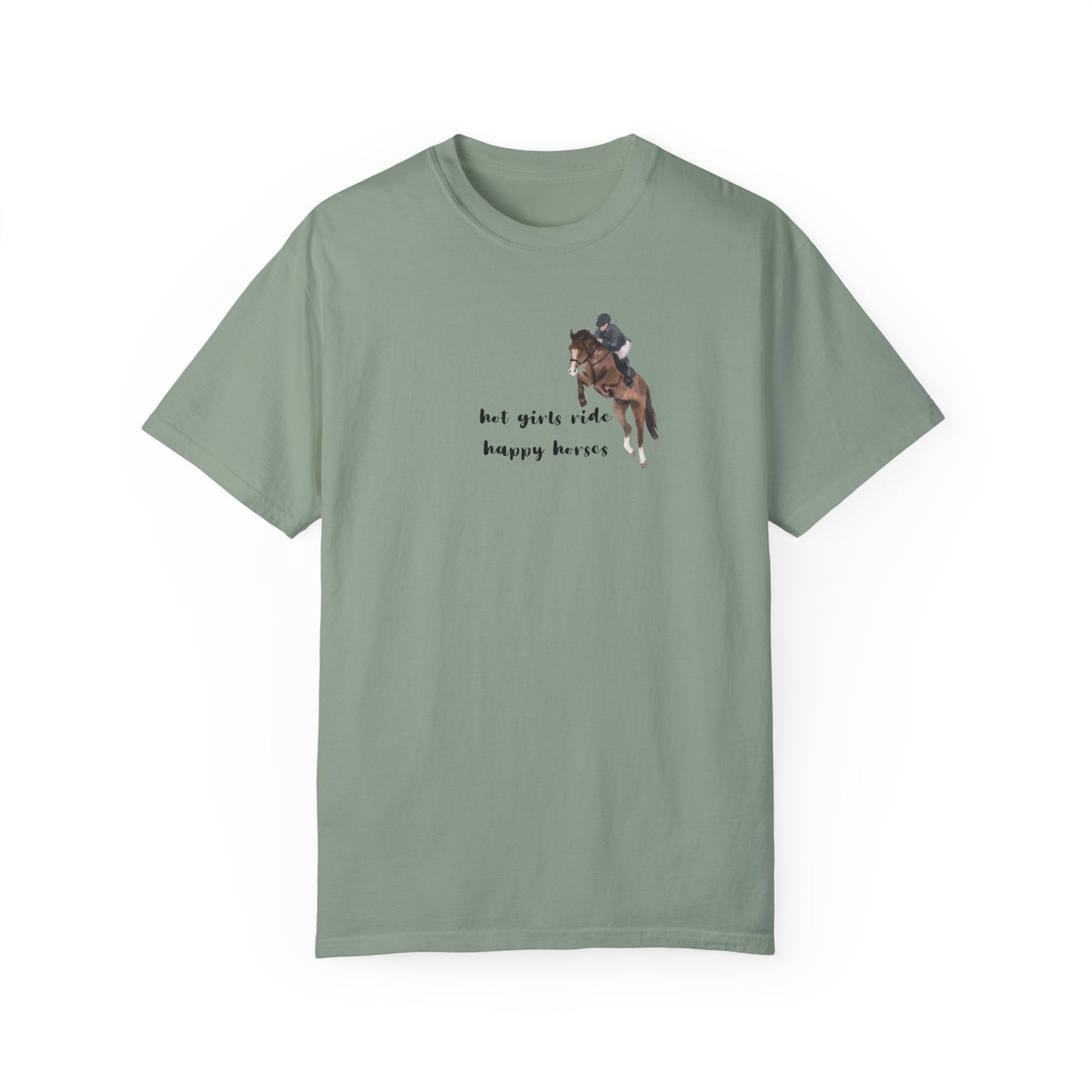 Hot Girls Ride Happy Horses T-shirt