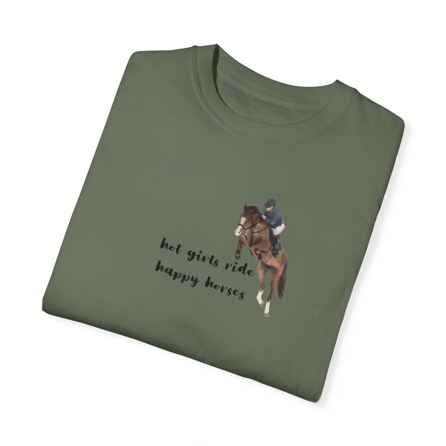 Hot Girls Ride Happy Horses T-shirt