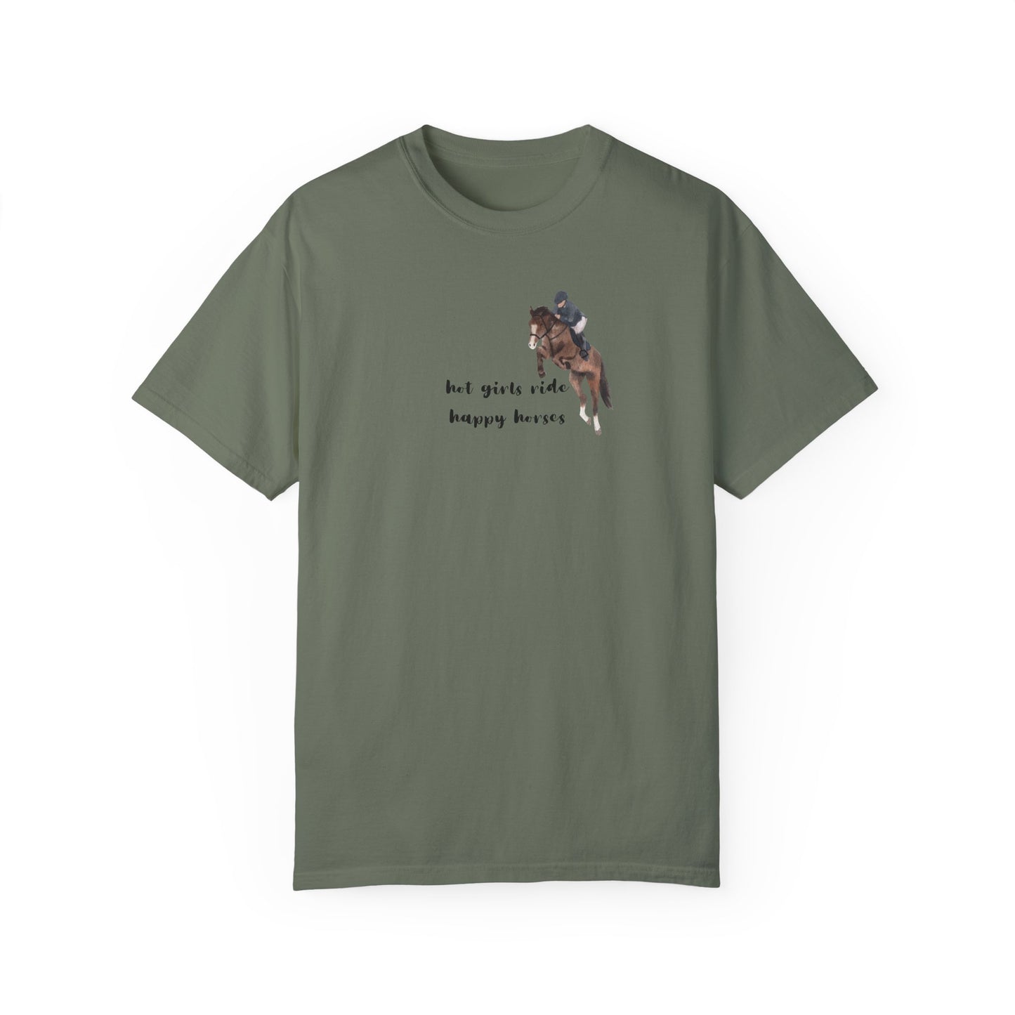 Hot Girls Ride Happy Horses T-shirt