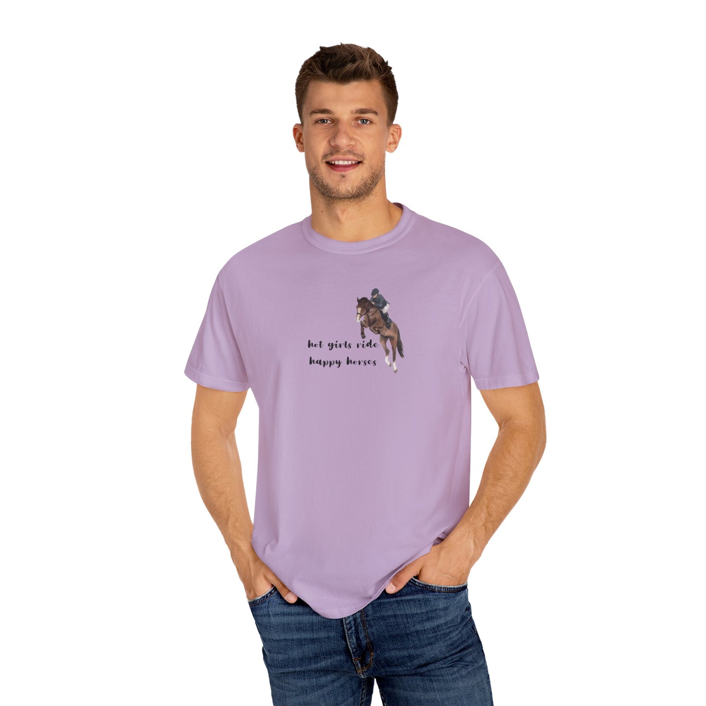 Hot Girls Ride Happy Horses T-shirt