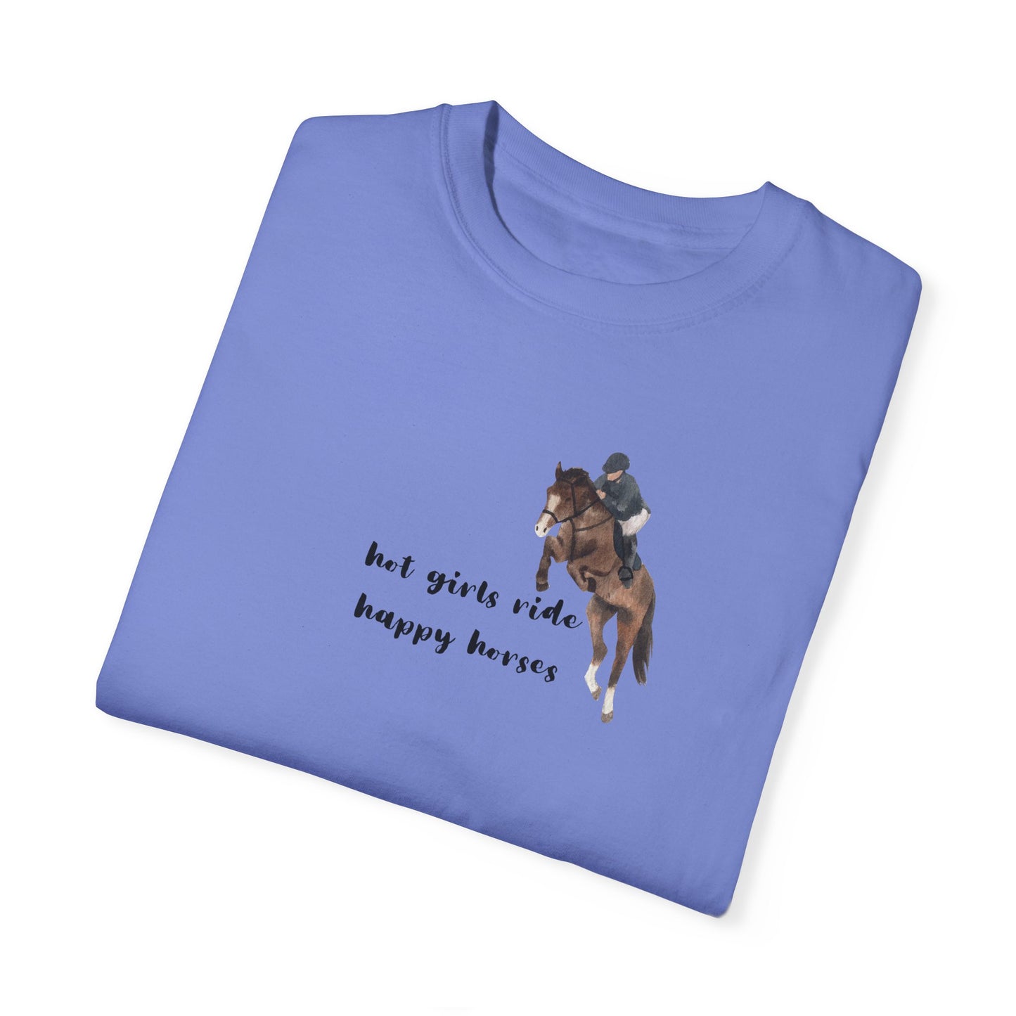 Hot Girls Ride Happy Horses T-shirt