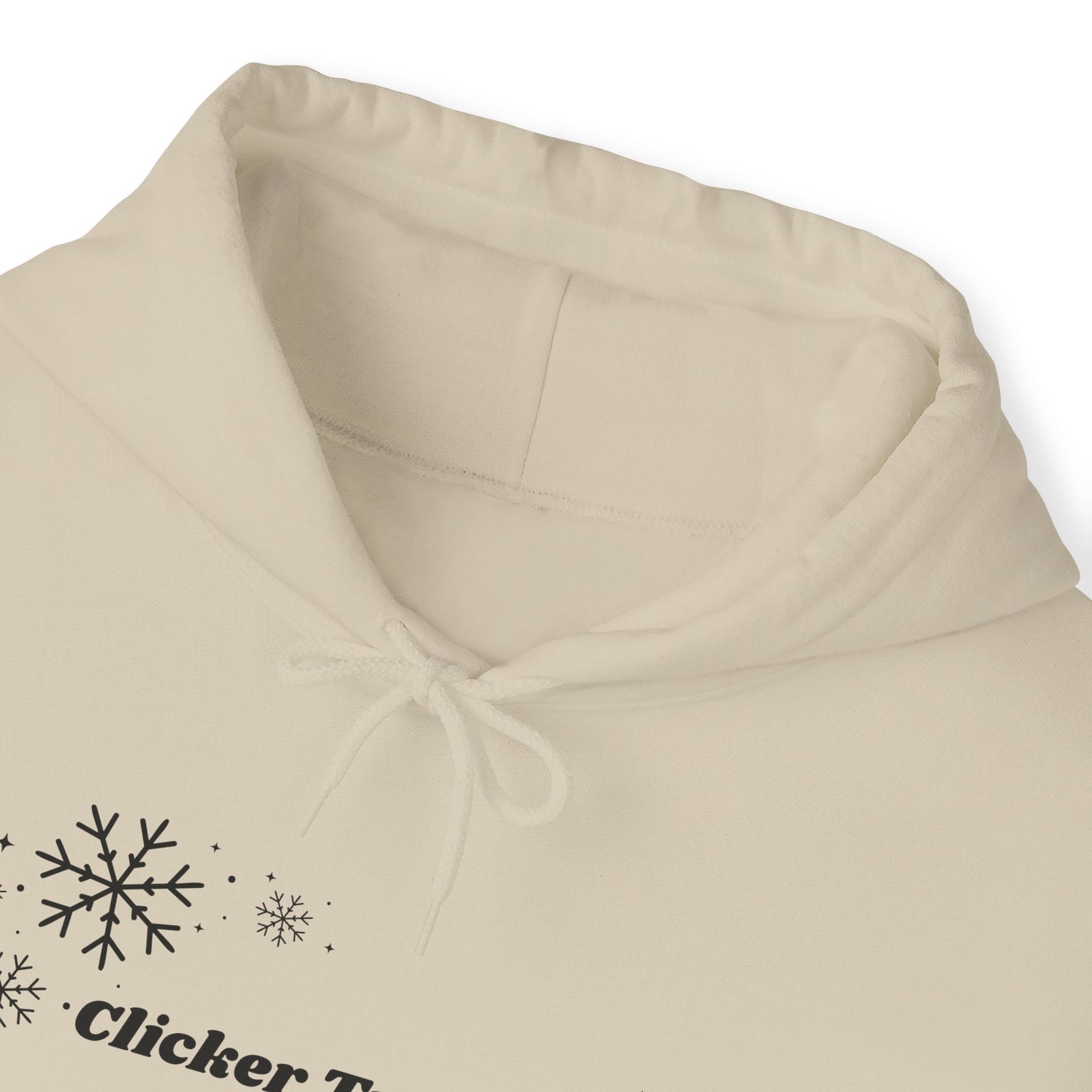 Clicker Training Snowflake Hoodie