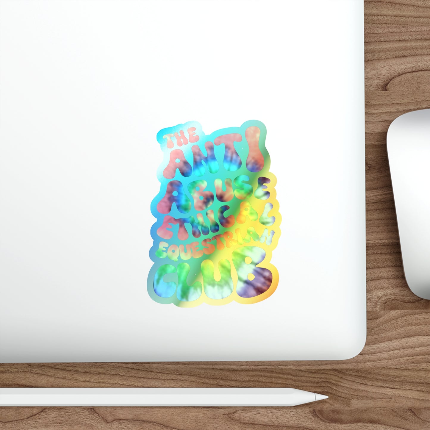 Ethical Equestrian Holographic Stickers