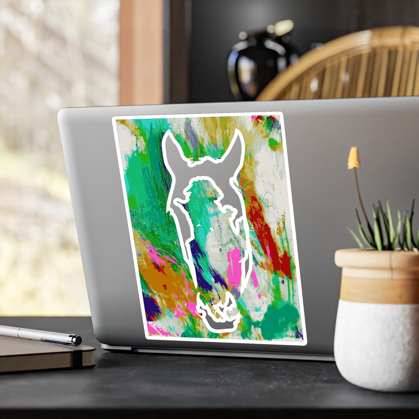 Banksy Painting Vinyl Decal