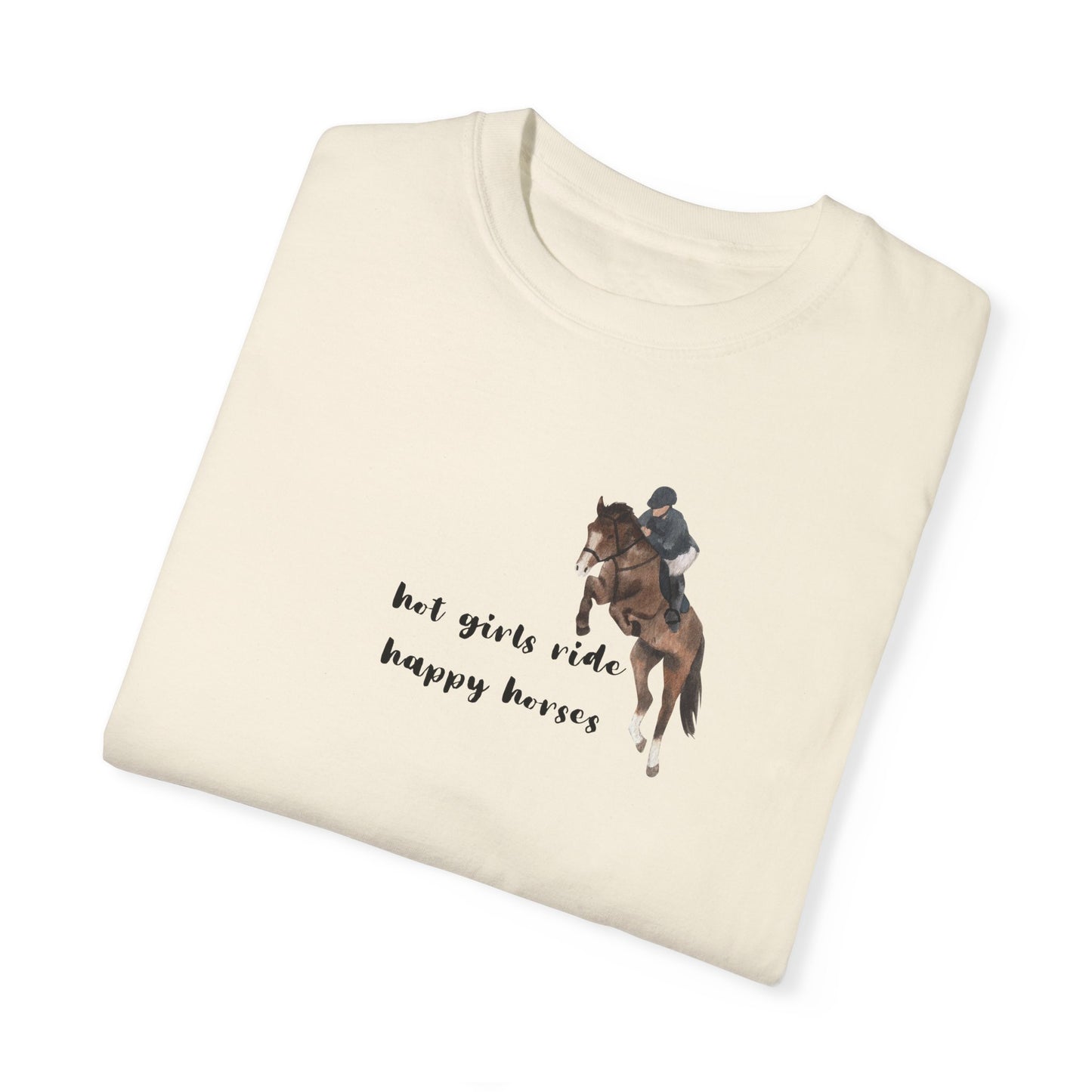 Hot Girls Ride Happy Horses T-shirt