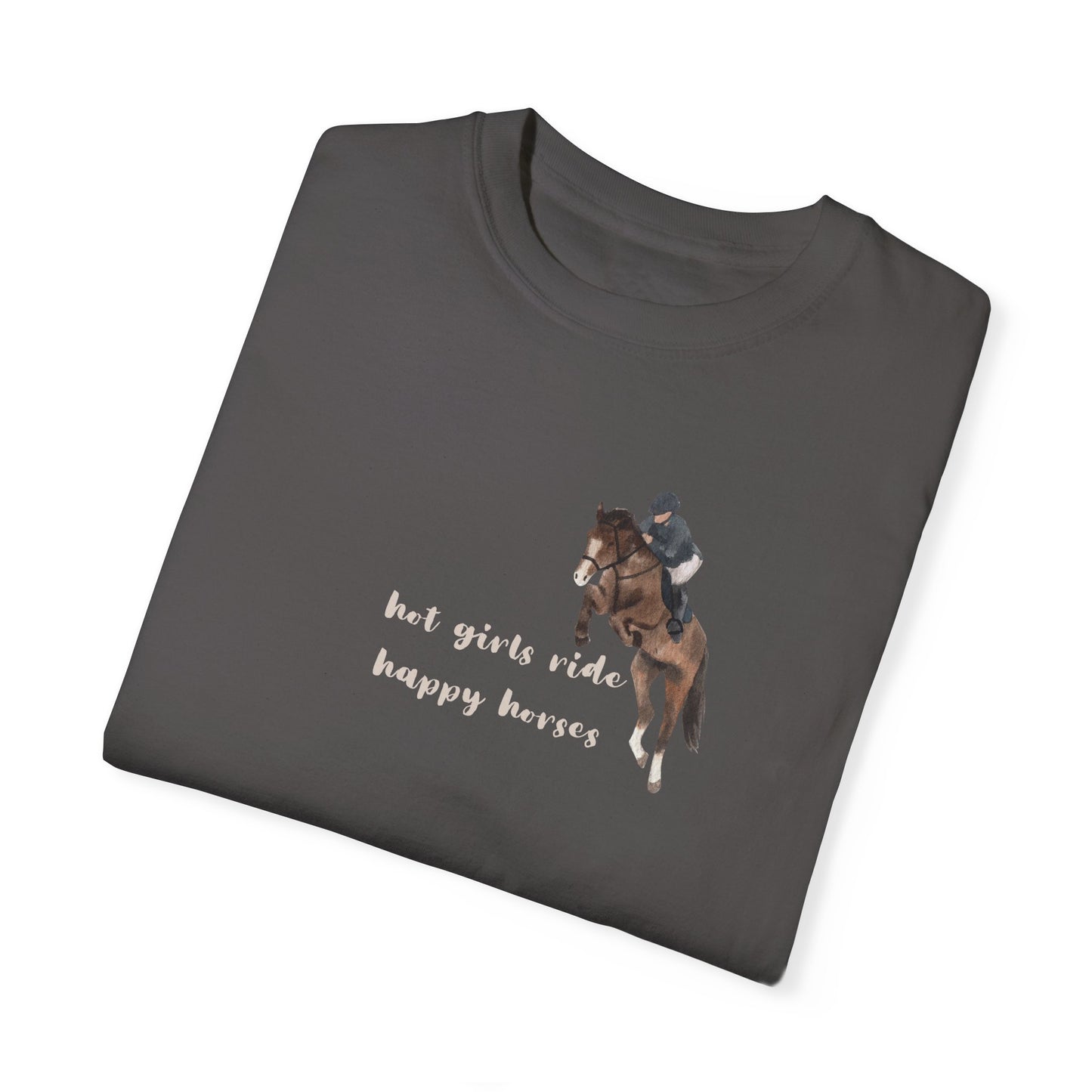 Hot Girls Ride Happy Horses T-shirt