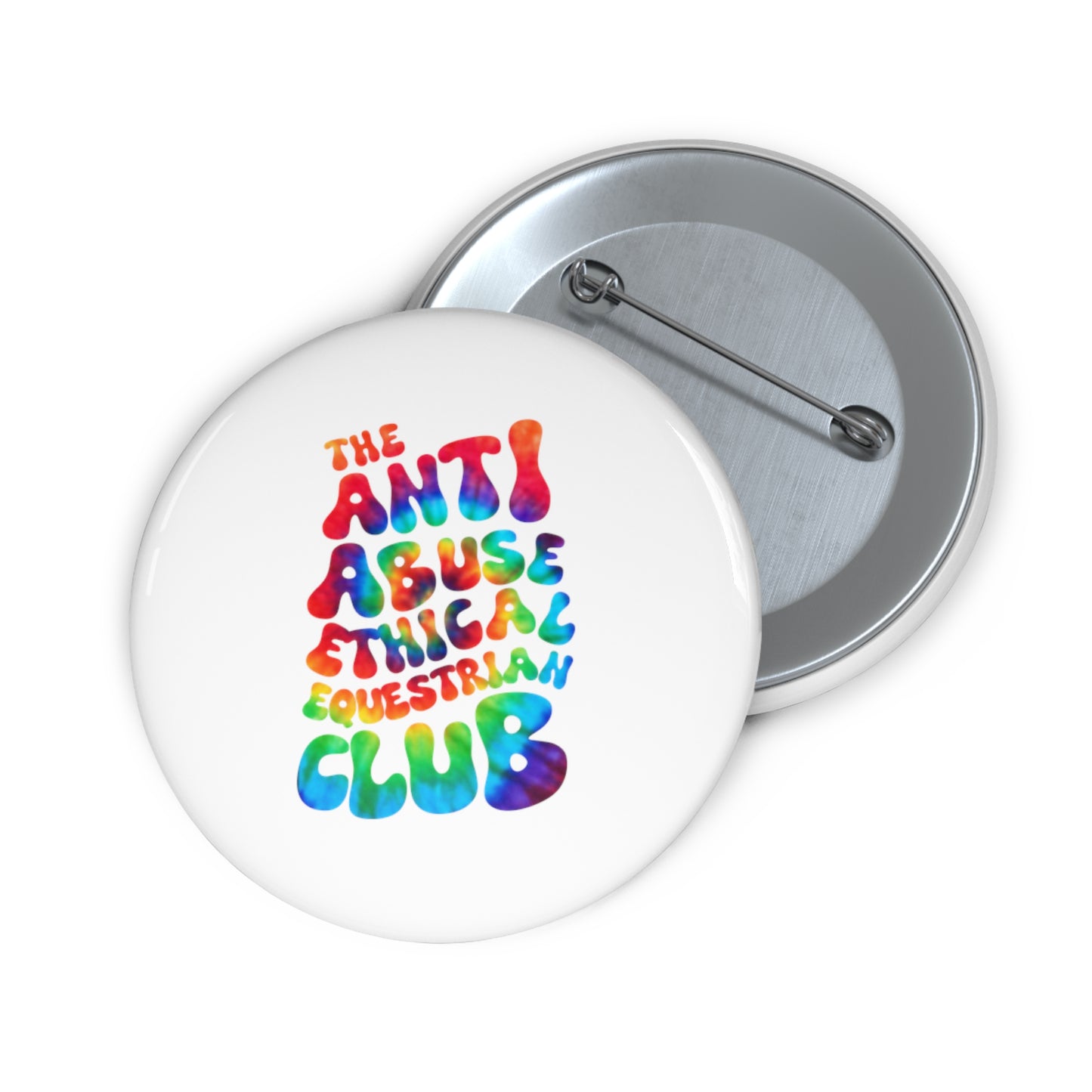 Ethical Equestrian Pin Buttons