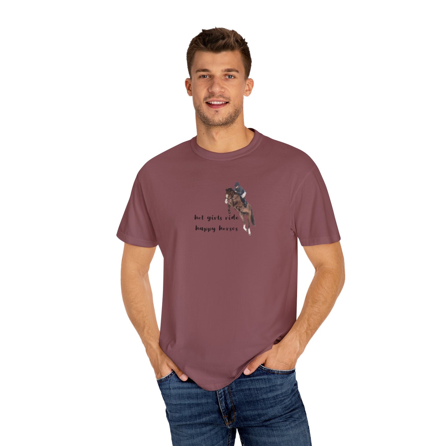 Hot Girls Ride Happy Horses T-shirt