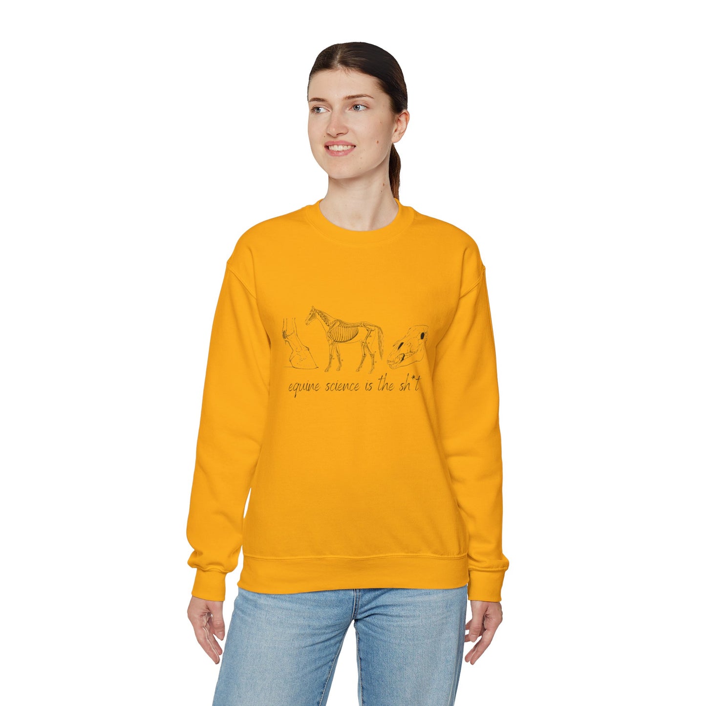 Equine Science is the Sh*t Crewneck Sweatshirt