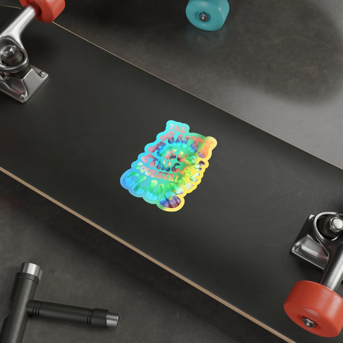 Ethical Equestrian Holographic Stickers