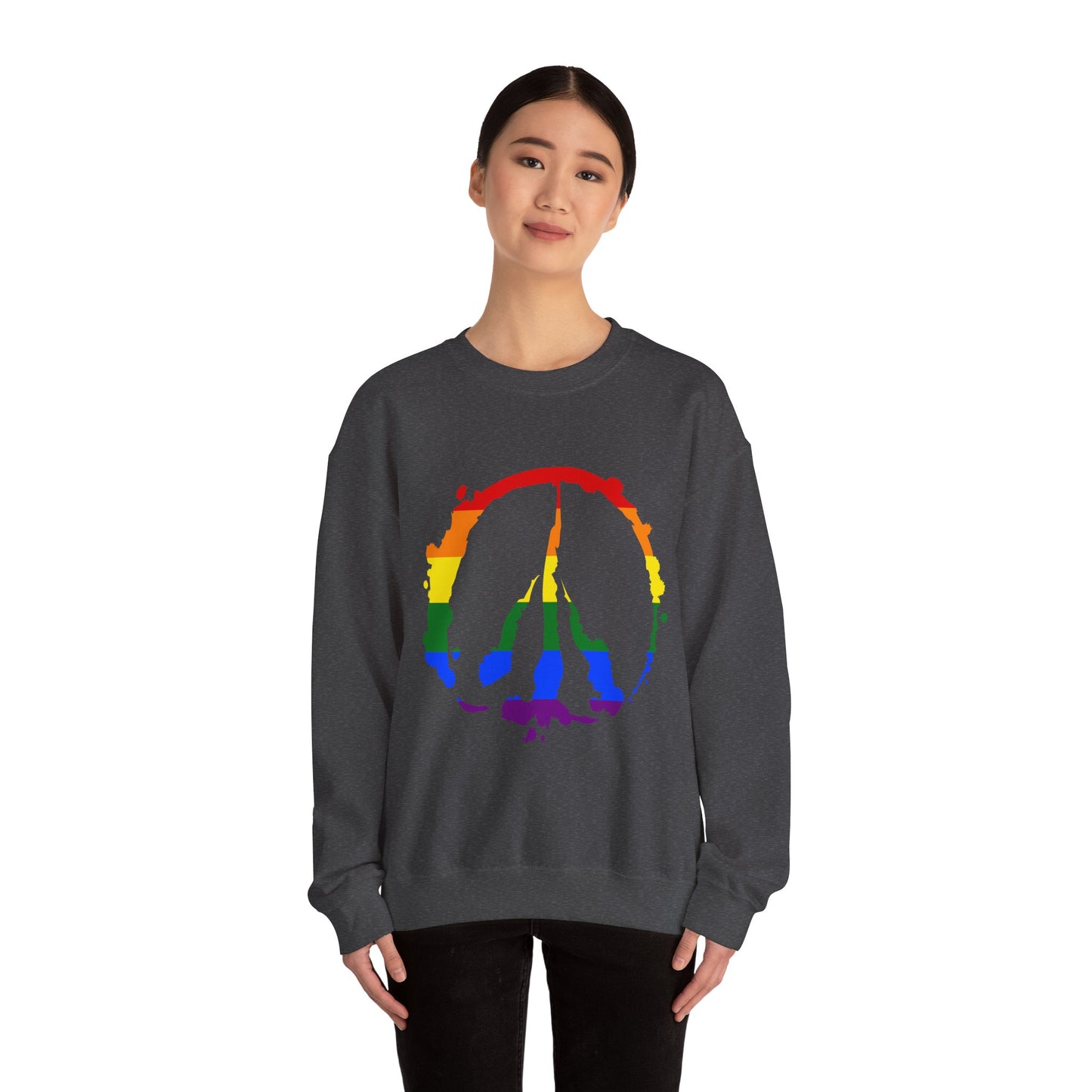 Pride Barefoot Hoof Peace Sign