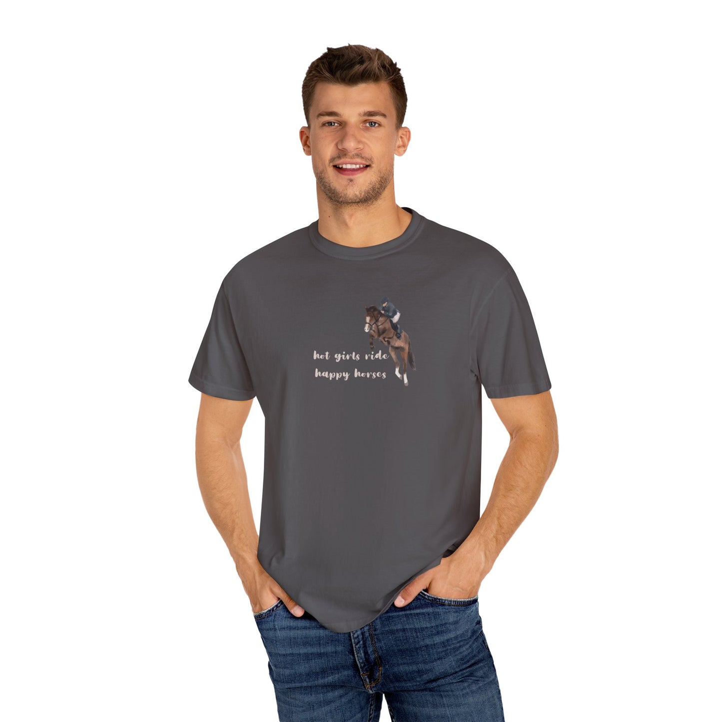 Hot Girls Ride Happy Horses T-shirt