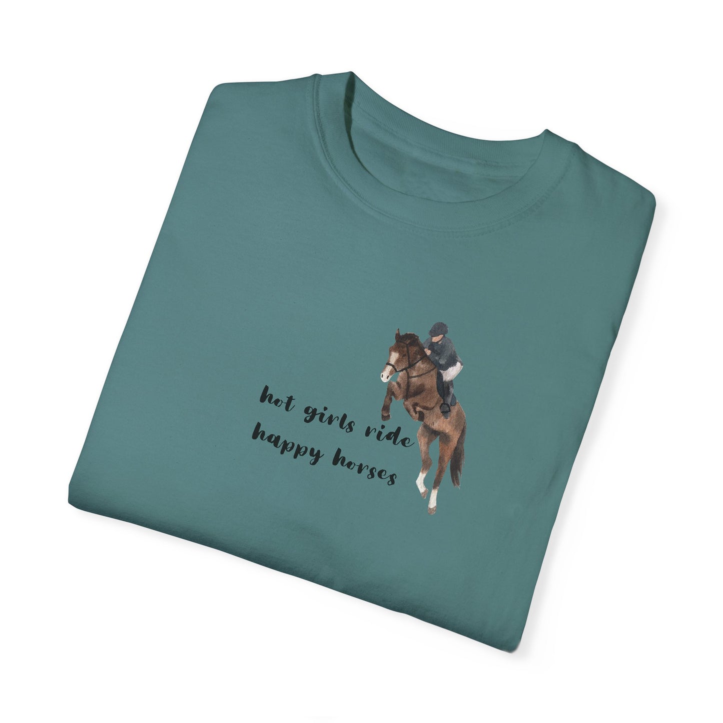 Hot Girls Ride Happy Horses T-shirt