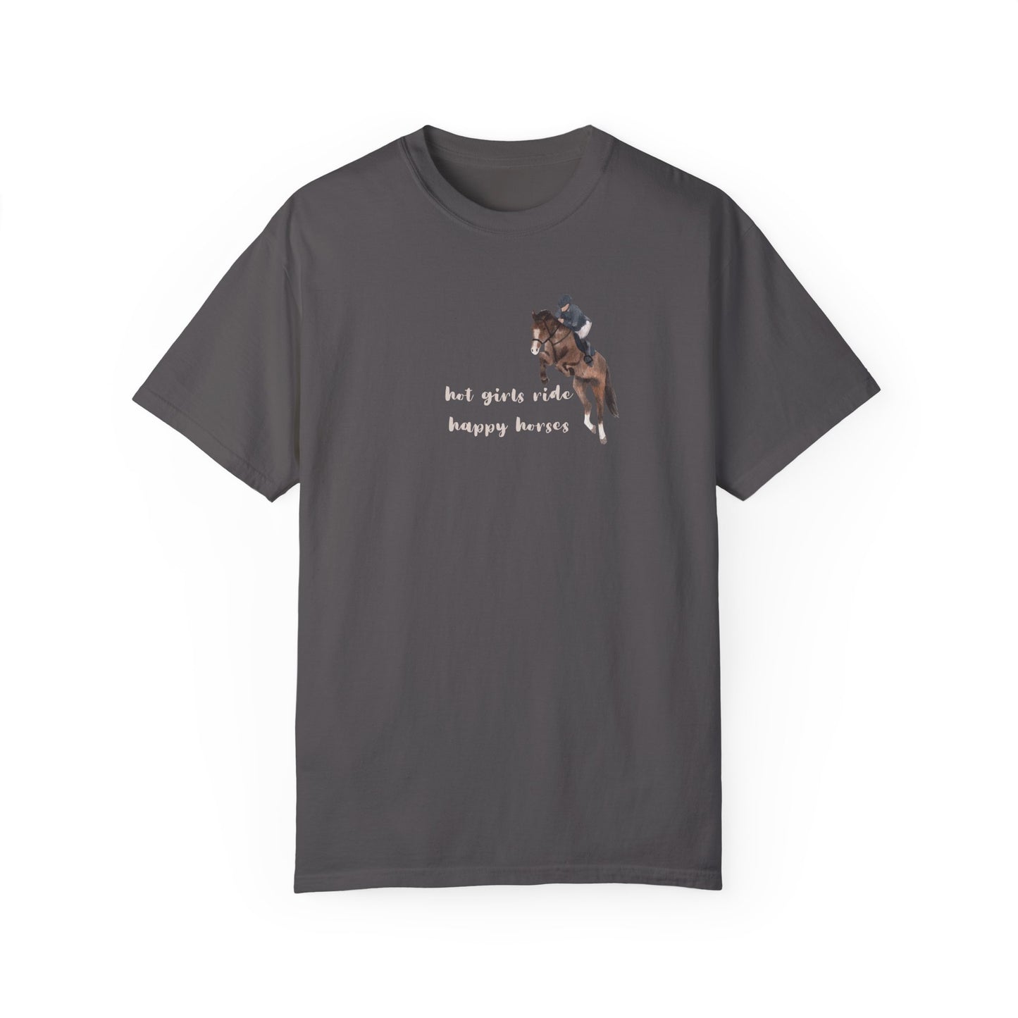 Hot Girls Ride Happy Horses T-shirt
