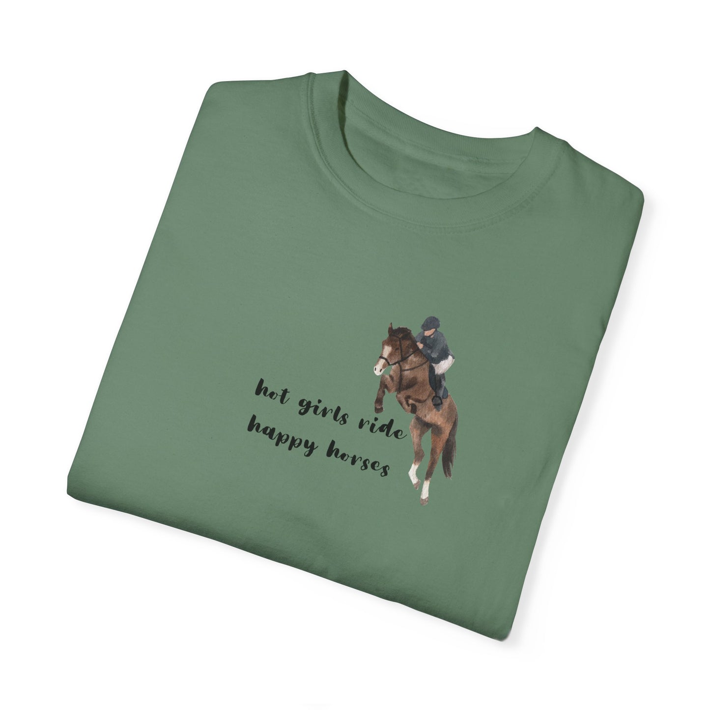 Hot Girls Ride Happy Horses T-shirt