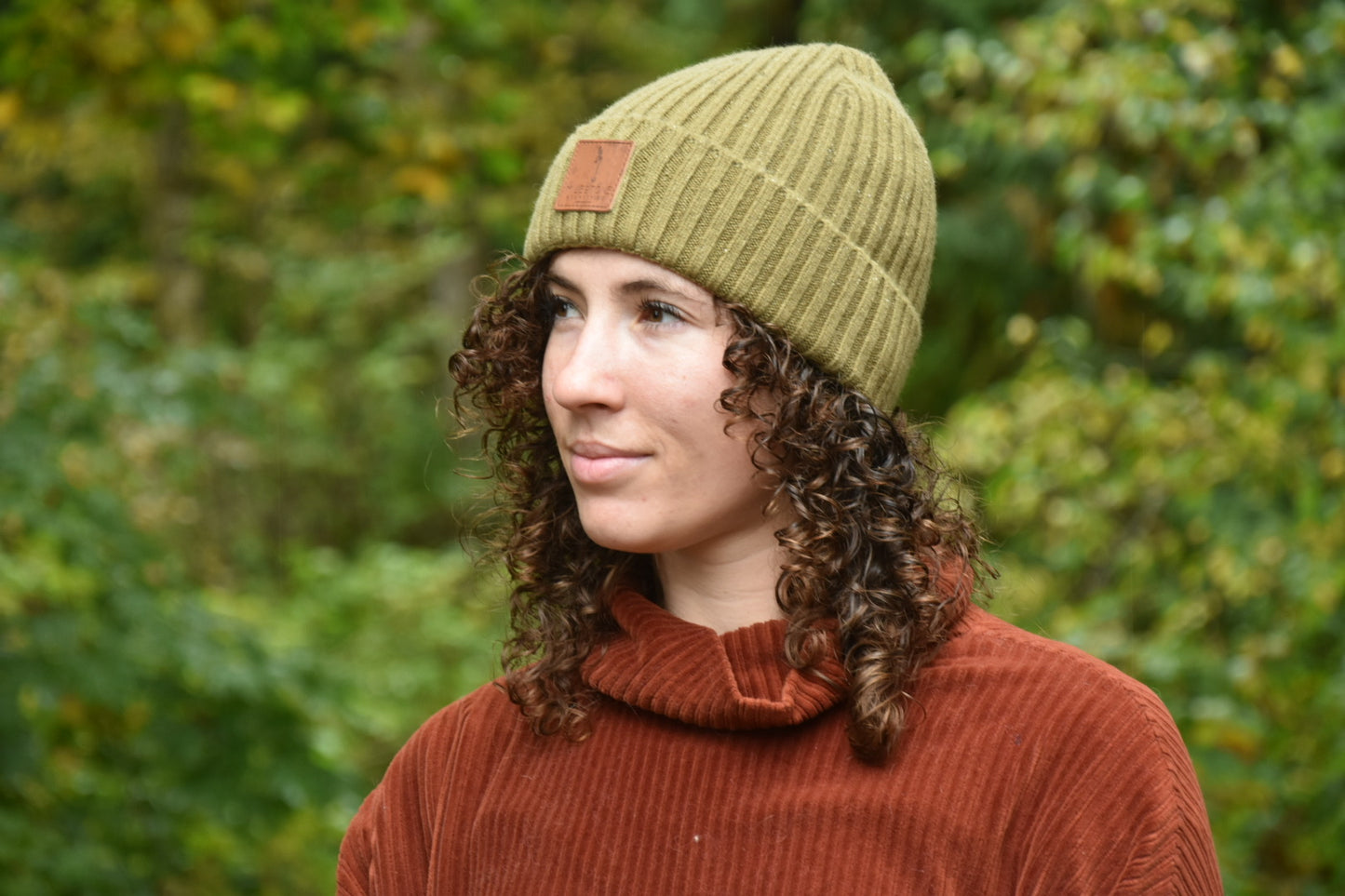 Merino Wool Satin Lined Beanie