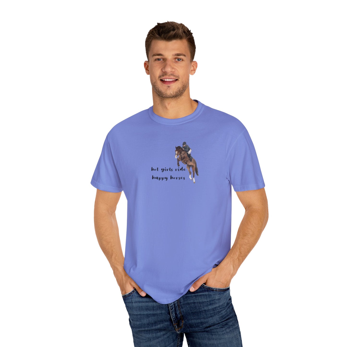 Hot Girls Ride Happy Horses T-shirt