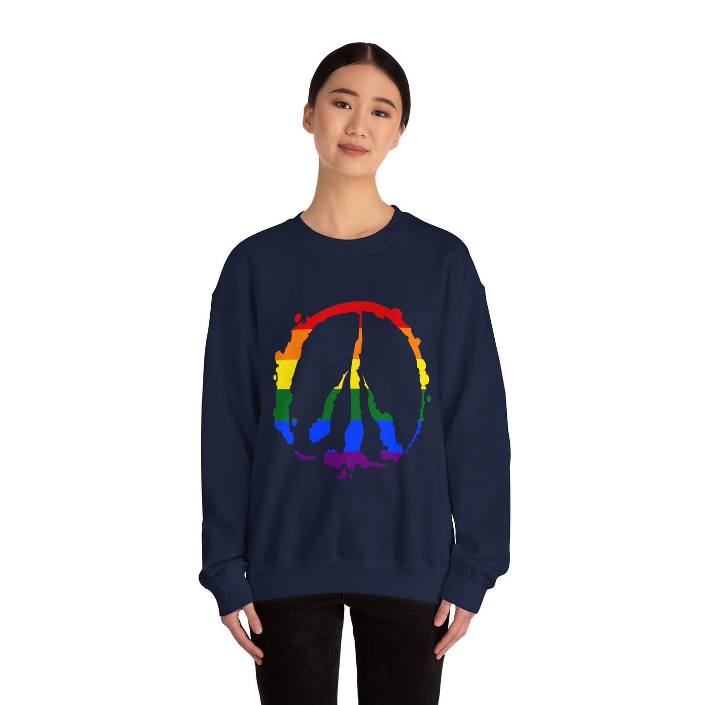 Pride Barefoot Hoof Peace Sign