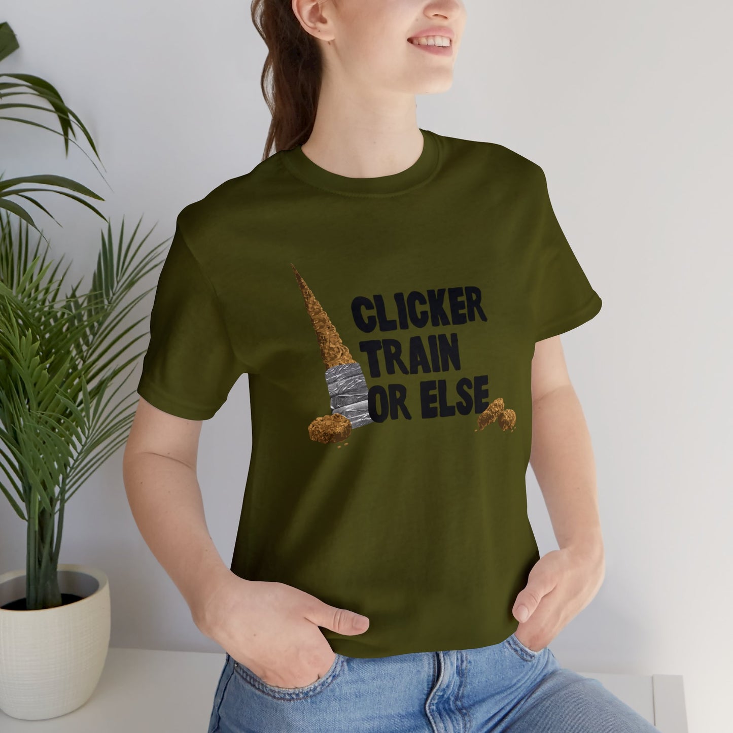 Clicker Train or Else Short Sleeve