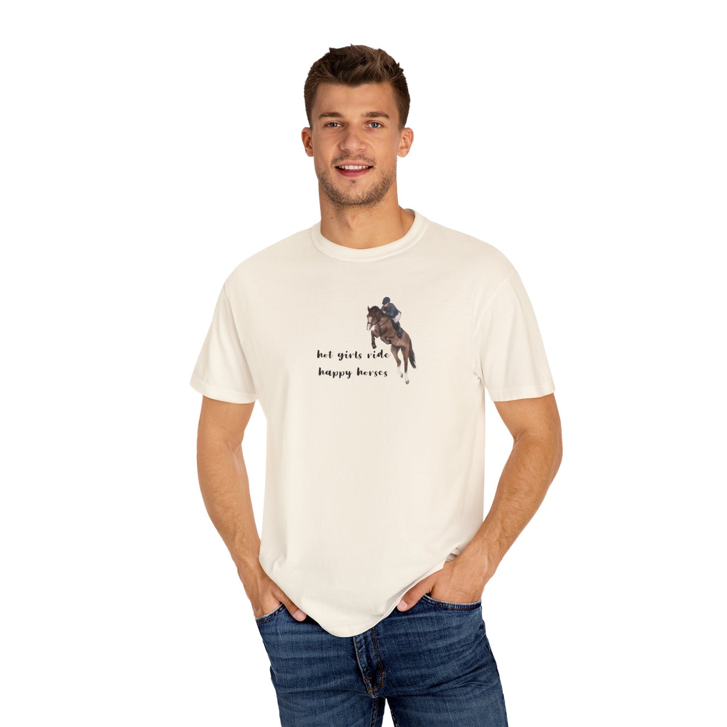 Hot Girls Ride Happy Horses T-shirt