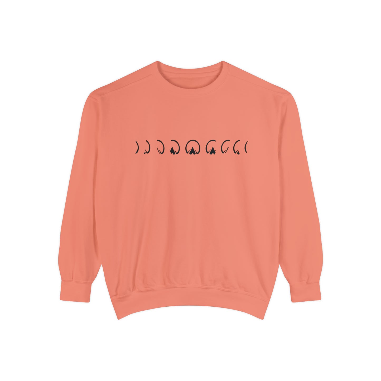 Hoof Moon Phases Garment-Dyed Sweatshirt