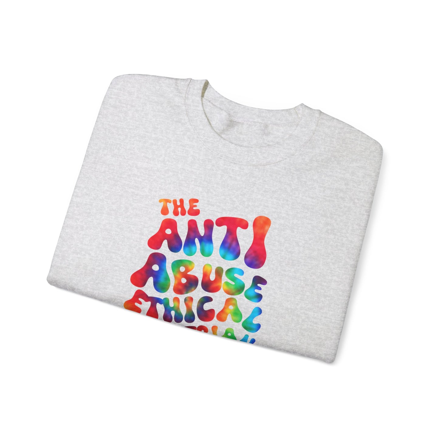 Tie-Dye Ethical Equestrian Crewneck Sweatshirt