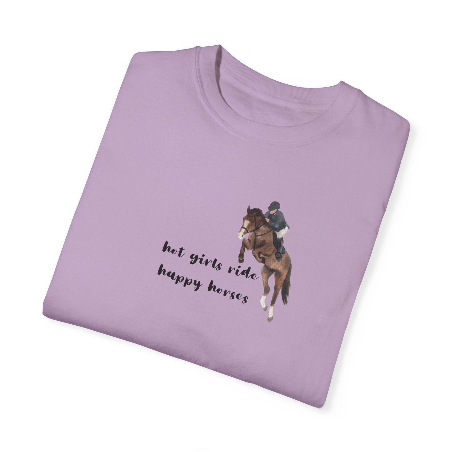 Hot Girls Ride Happy Horses T-shirt