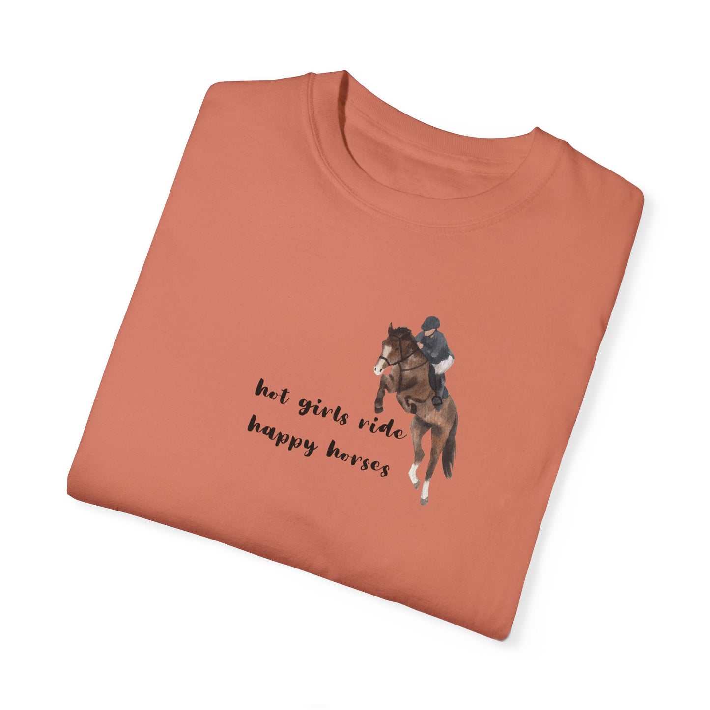 Hot Girls Ride Happy Horses T-shirt