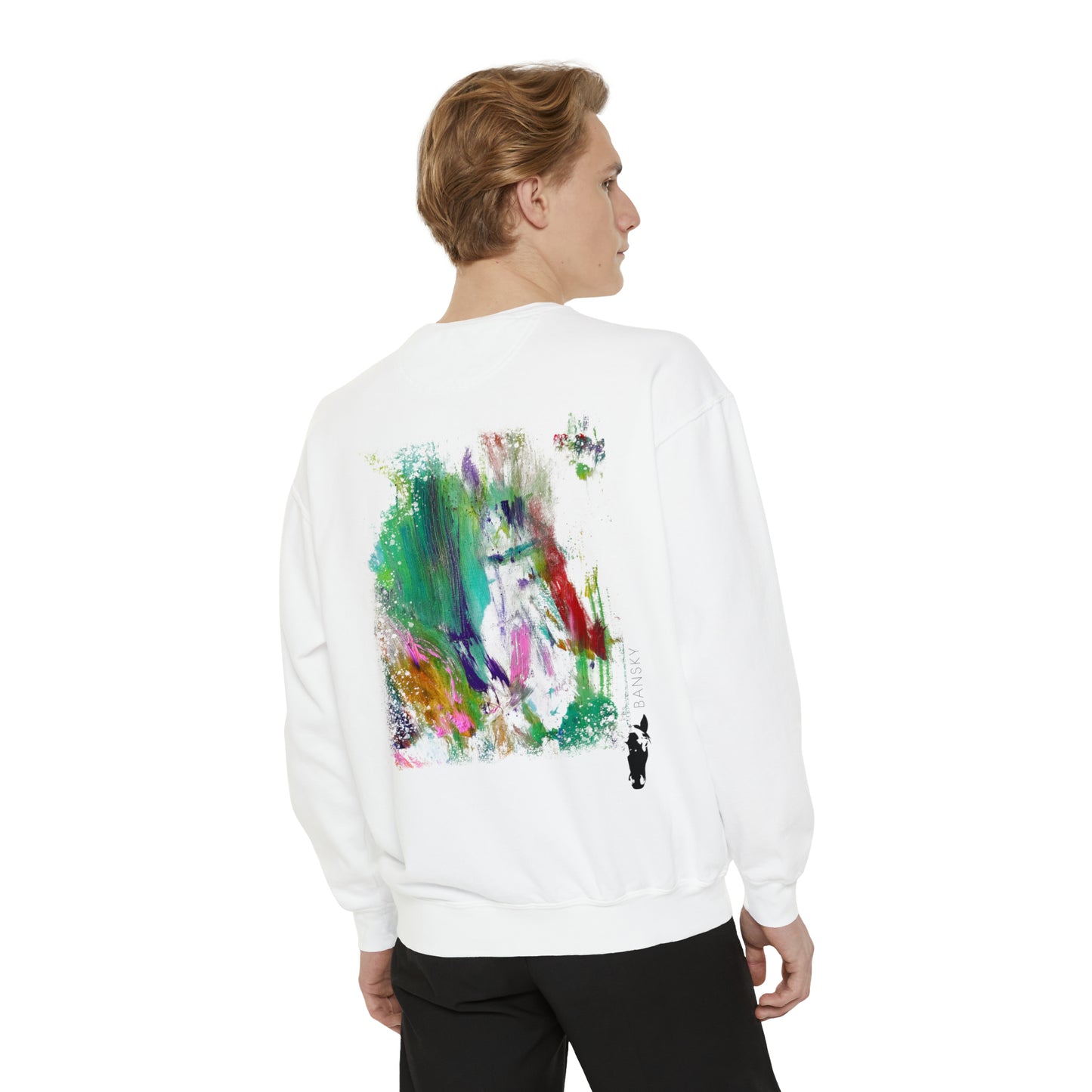 Banksy Vector Self Portrait Sweatshirt