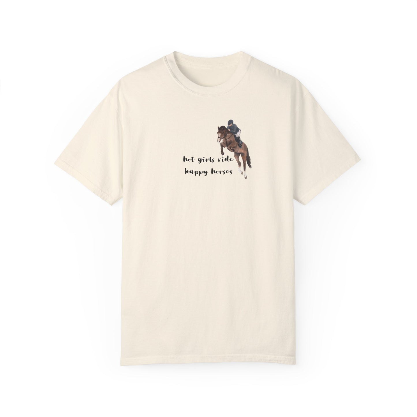 Hot Girls Ride Happy Horses T-shirt