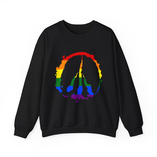Pride Barefoot Hoof Peace Sign