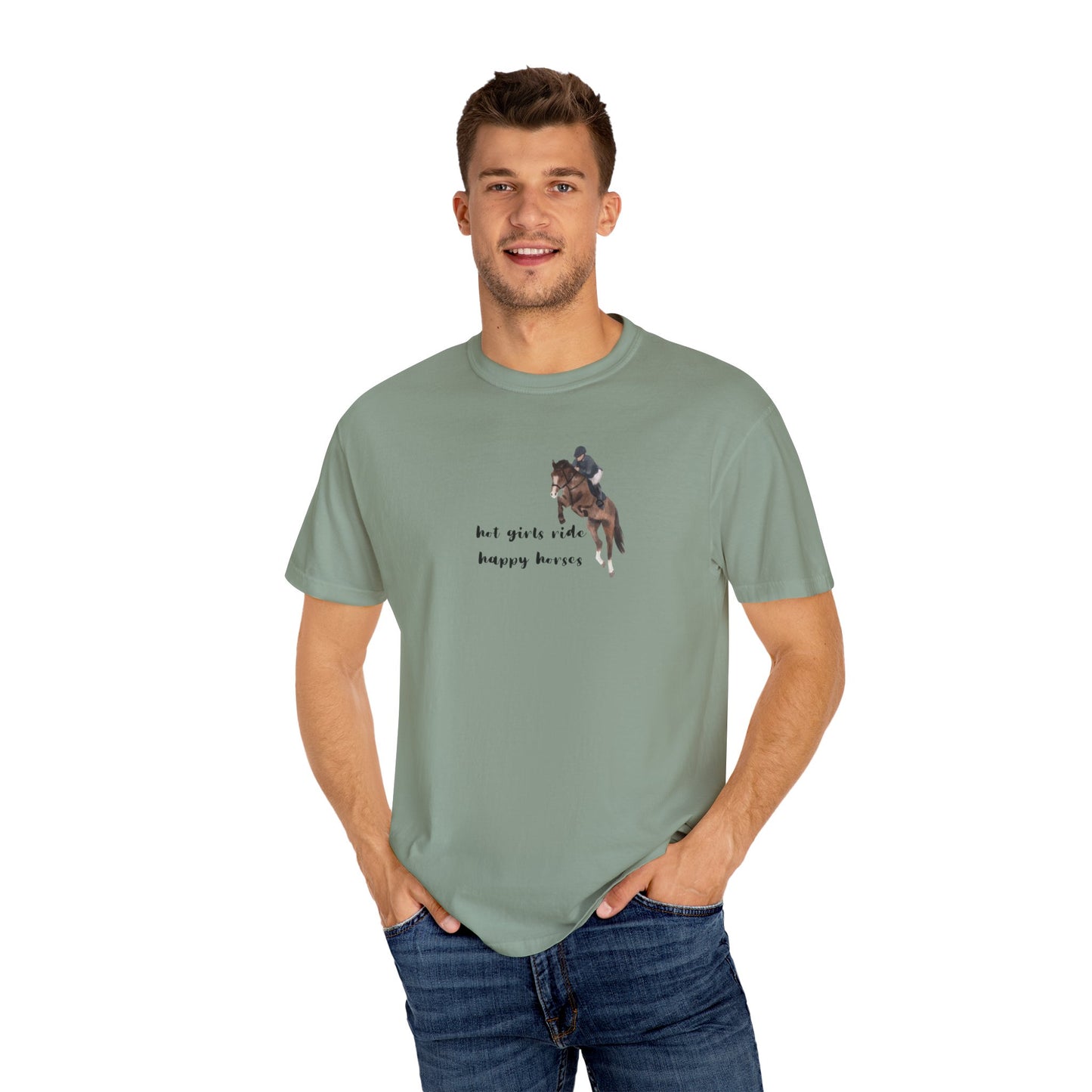 Hot Girls Ride Happy Horses T-shirt