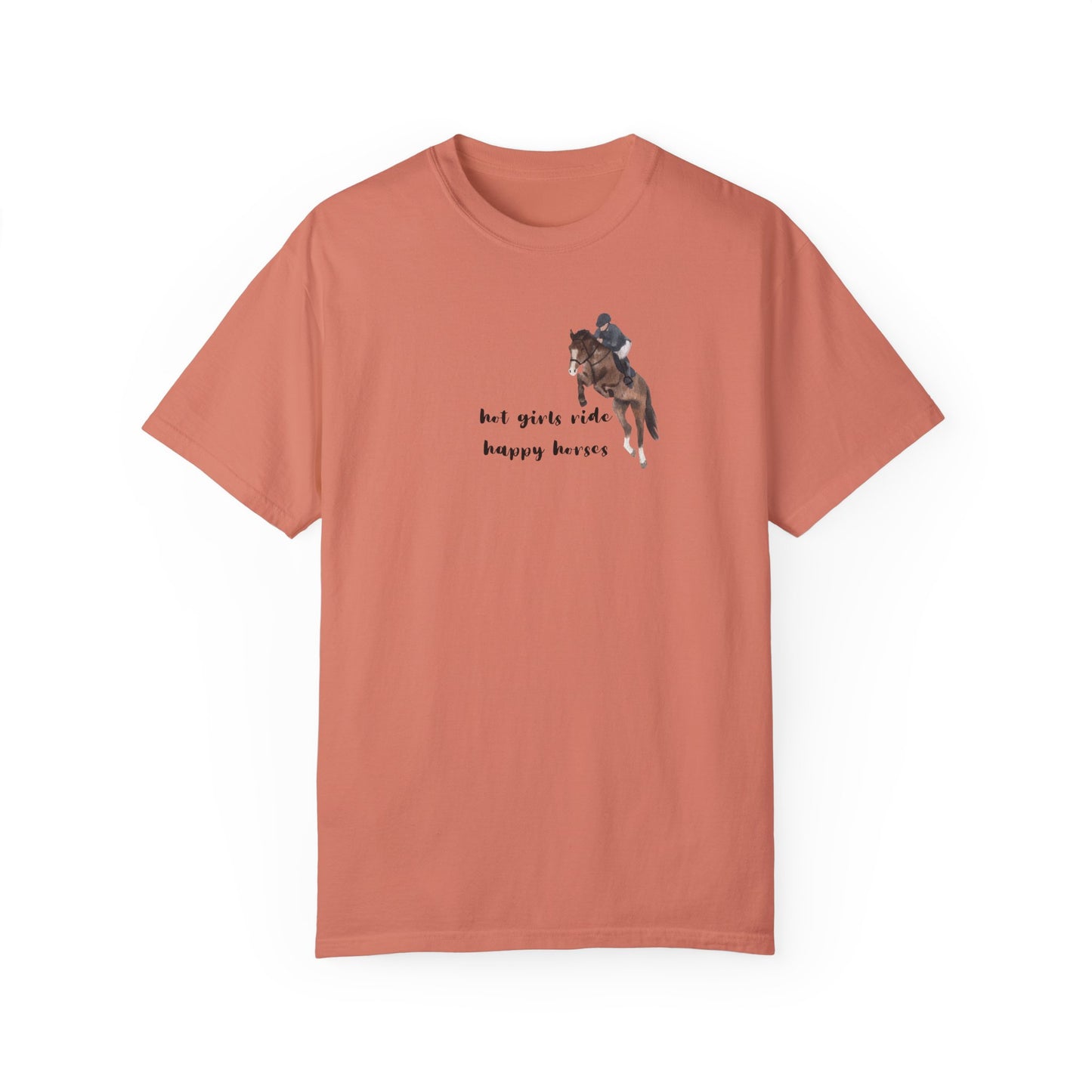 Hot Girls Ride Happy Horses T-shirt