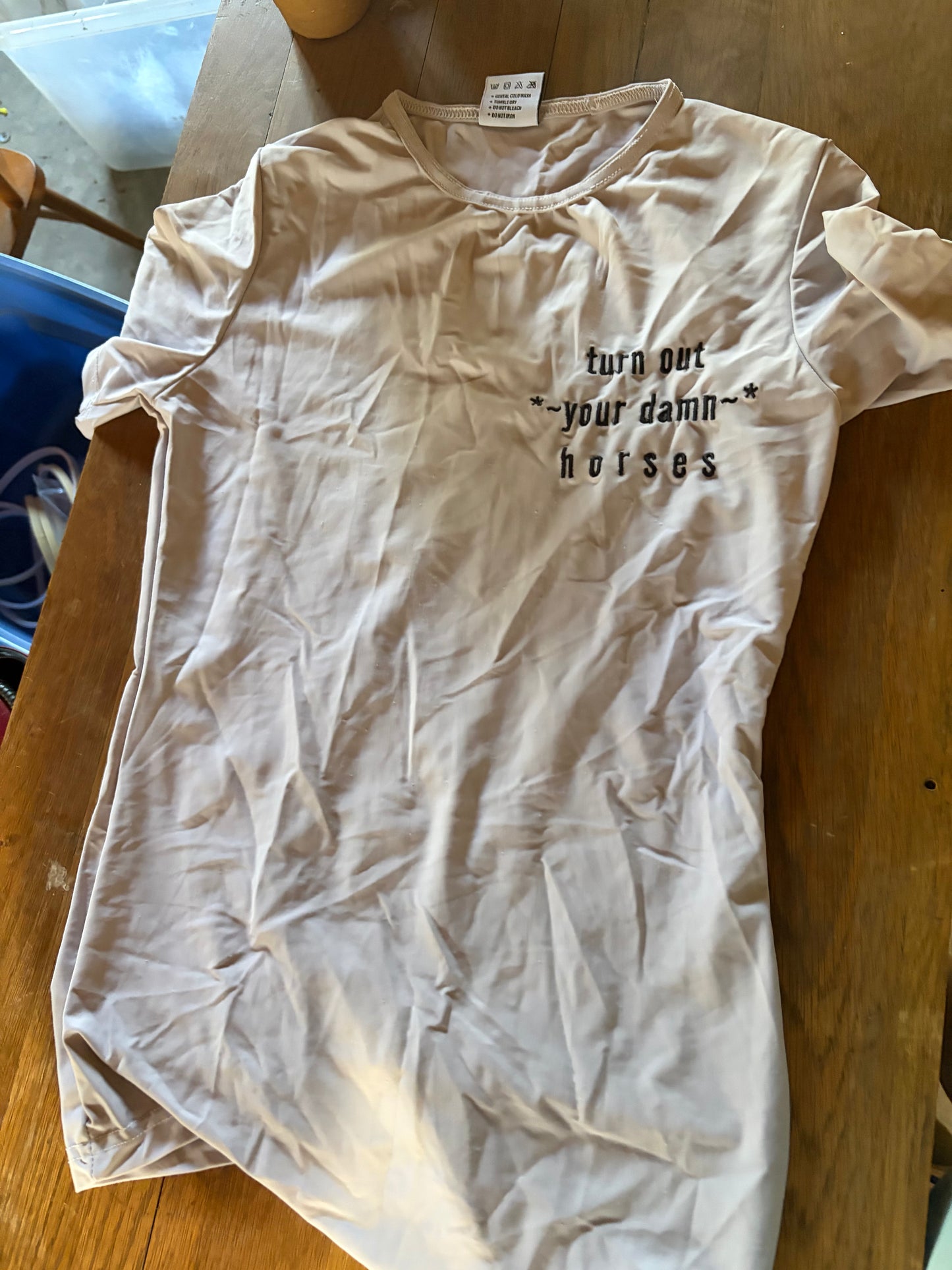 'Turn out Your Damn Horses' Crewneck T-Shirt