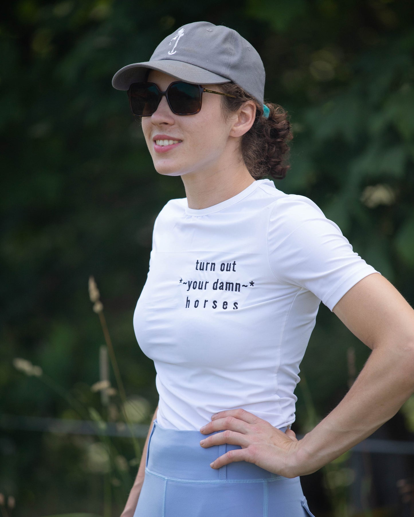 Turn Out Your Damn Horses Athletic Crew Neck