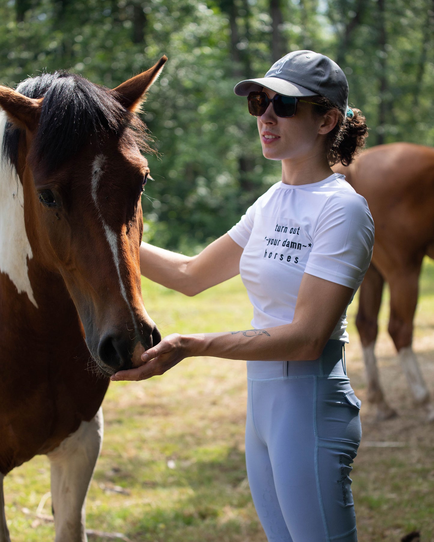 Turn Out Your Damn Horses Athletic Crew Neck