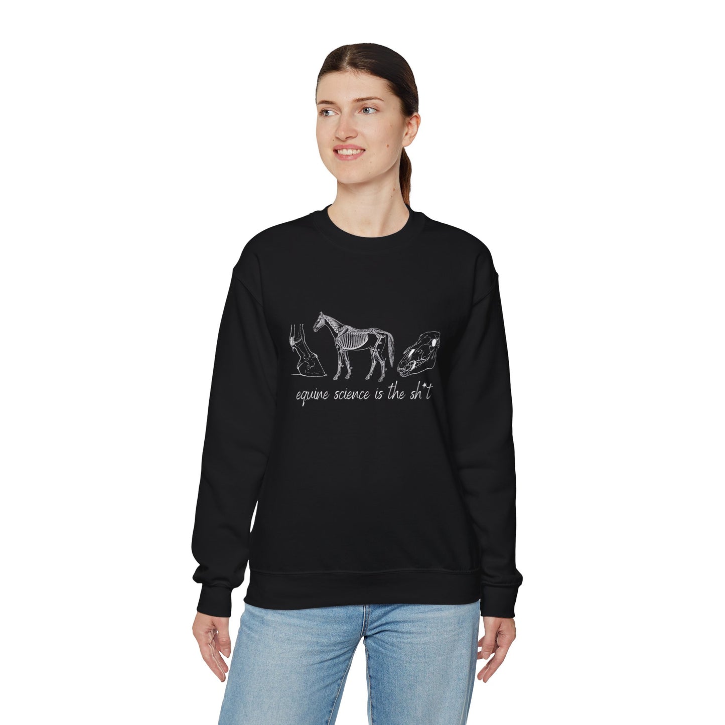 Equine Science is the Sh*t Crewneck Sweatshirt