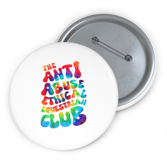 Ethical Equestrian Pin Buttons
