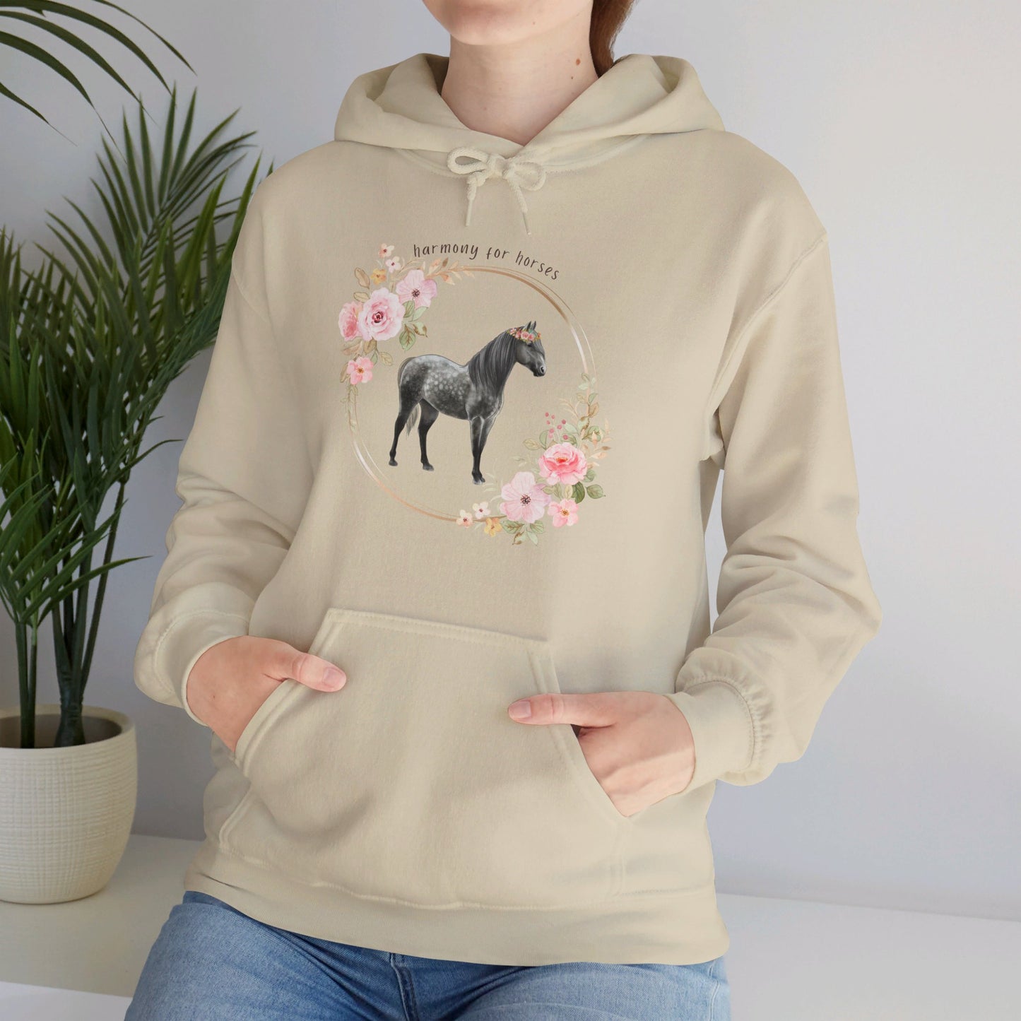 Harmony For Horses Hooded Sweatshirt