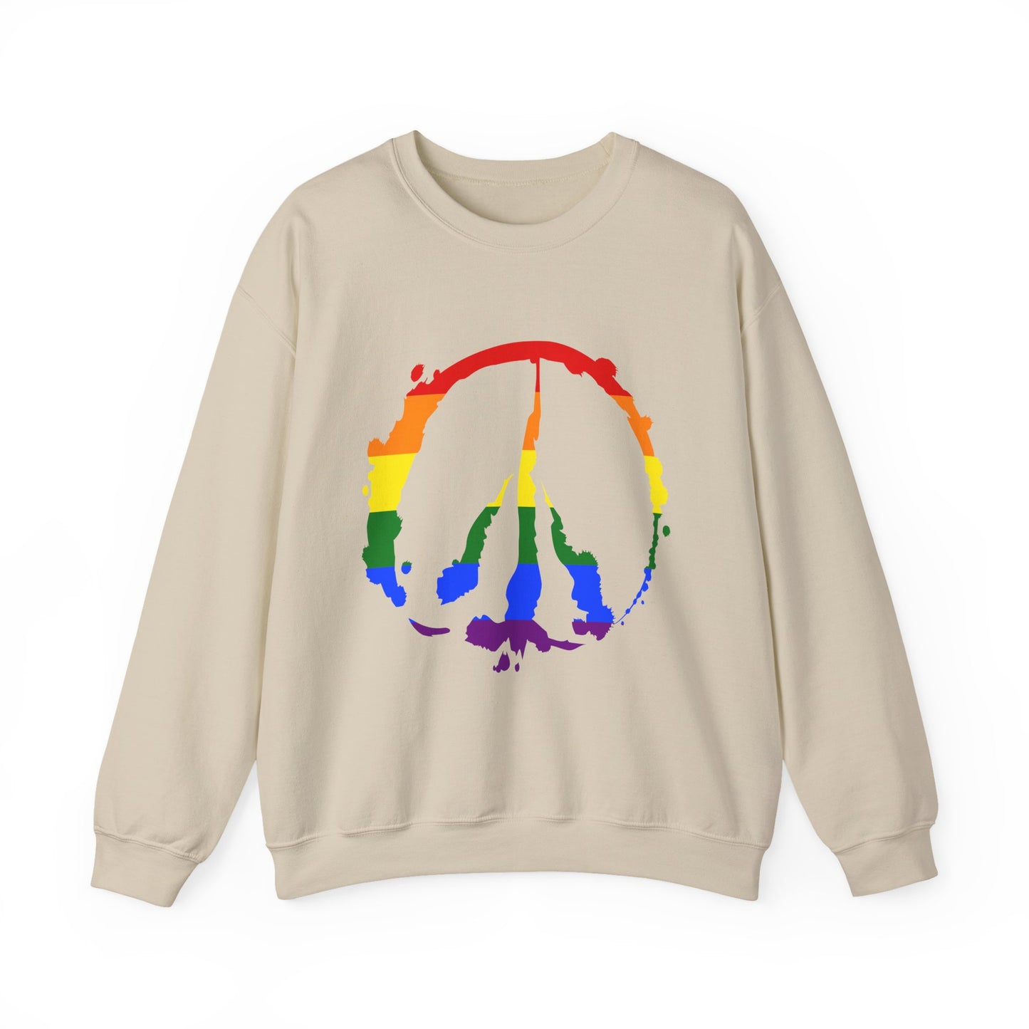 Pride Barefoot Hoof Peace Sign