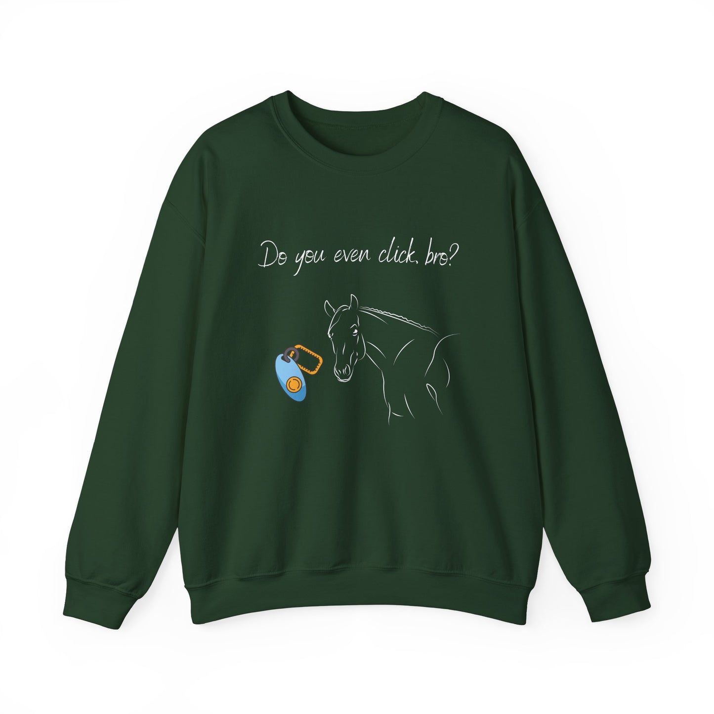 Do You Even Click? Crewneck Sweatshirt