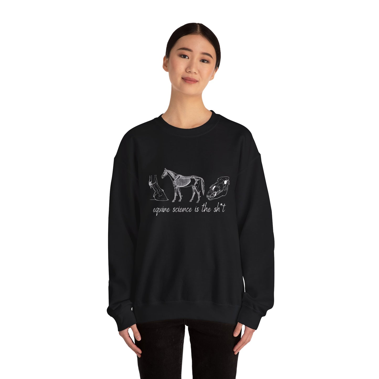 Equine Science is the Sh*t Crewneck Sweatshirt