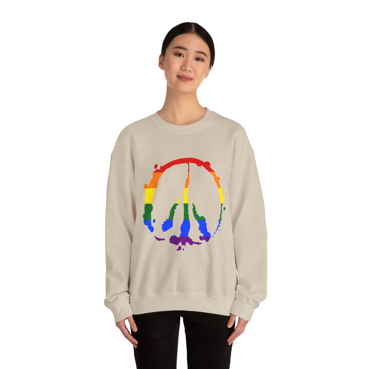 Pride Barefoot Hoof Peace Sign