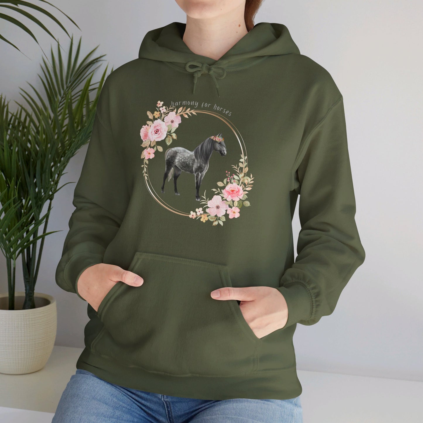 Harmony For Horses Hooded Sweatshirt