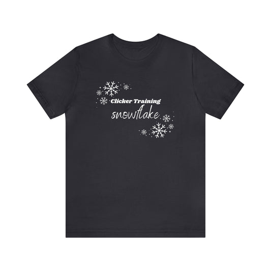 Clicker Training Snowflake Tee