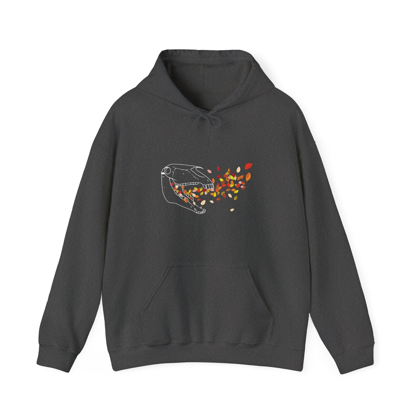 Autumnal Horse Skull Hooded Sweatshirt