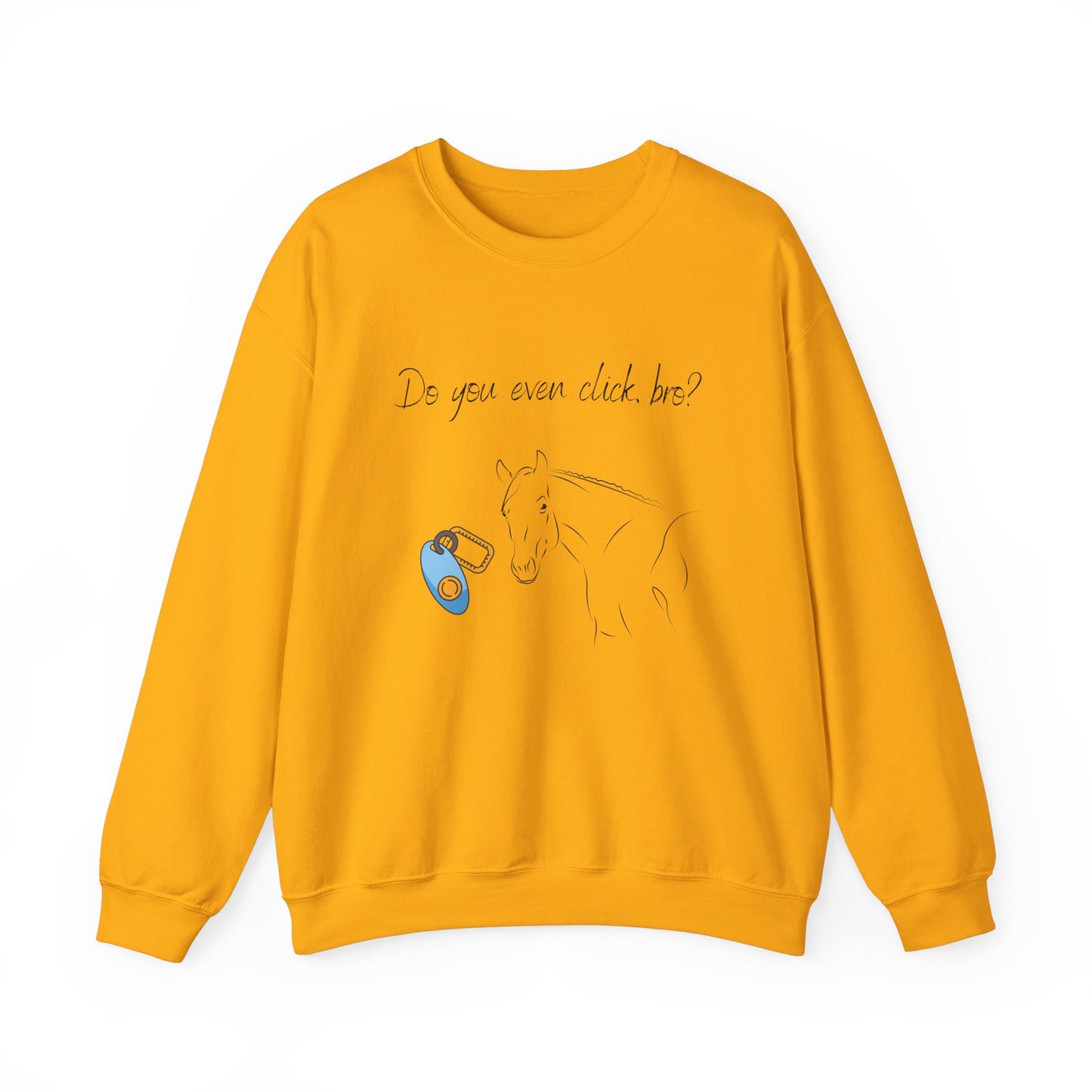 Do You Even Click? Crewneck Sweatshirt