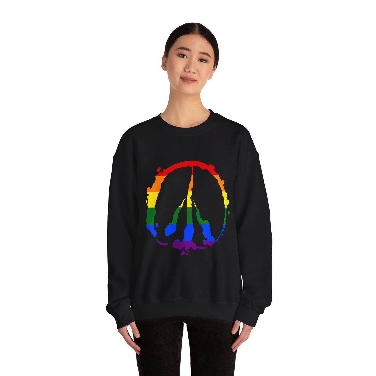 Pride Barefoot Hoof Peace Sign
