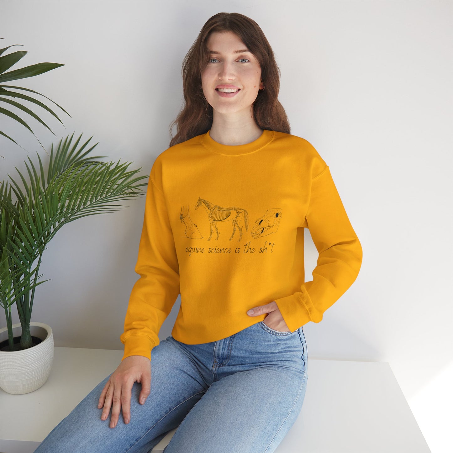 Equine Science is the Sh*t Crewneck Sweatshirt